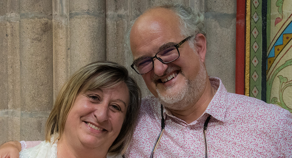 Catherine et Jean-Philippe Tizon - Ordination diaconale, Collégiale Saint-Junien de Saint-Junien, dimanche 4 octobre 2020