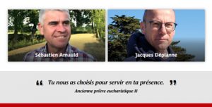 Ordination diaconale de Sébastien Arnauld et Jacques Déplanne - Abbatiale Saint-Serge, le samedi 2 juillet 2022 – Diocèse d’Angers