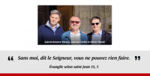 Ordination diaconale de Jean-Luc Cardin, Olivier Daudé et Gabriel-Antoine Vimeux, Cathédrale Saint-Louis de Blois, le dimanche 23 octobre 2022 – Diocèse de Blois