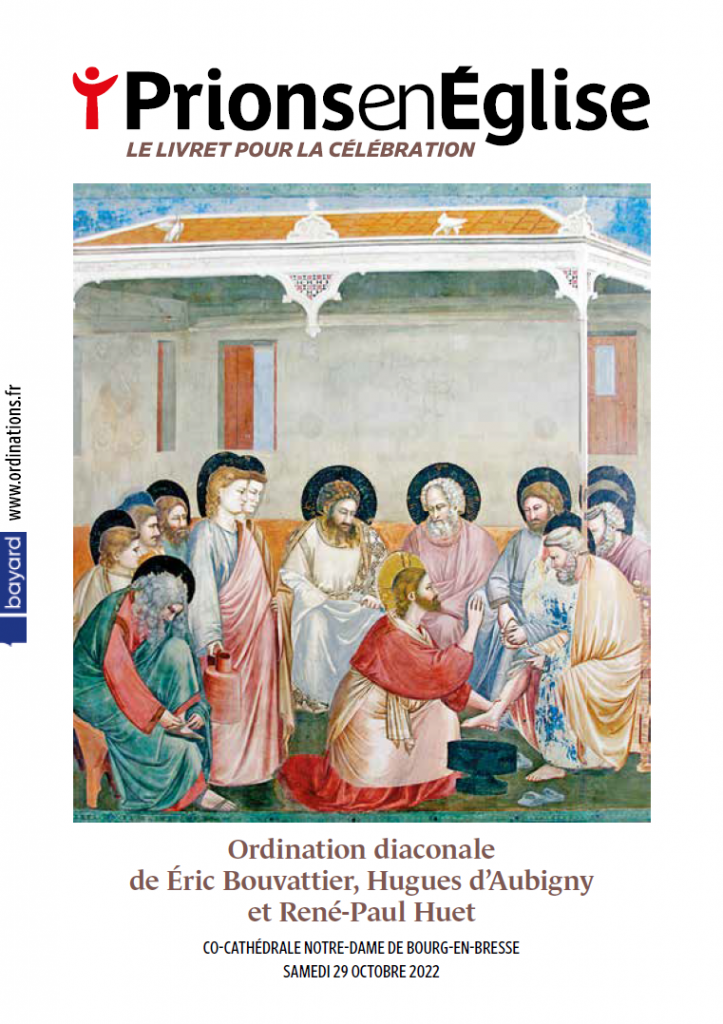 Ordination diaconale de Éric Bouvattier, Hugues d’Aubigny et René-Paul Huet - Co-cathédrale Notre-Dame de Bourg-en-Bresse, le samedi 29 octobre 2022 – Diocèse de Belley-Ars