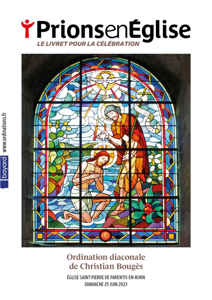Ordination diaconale de Christian Bougès Église Saint-Pierre de Parentis-en-Born, le dimanche 25 juin 2023 - Diocèse d’Aire et Dax