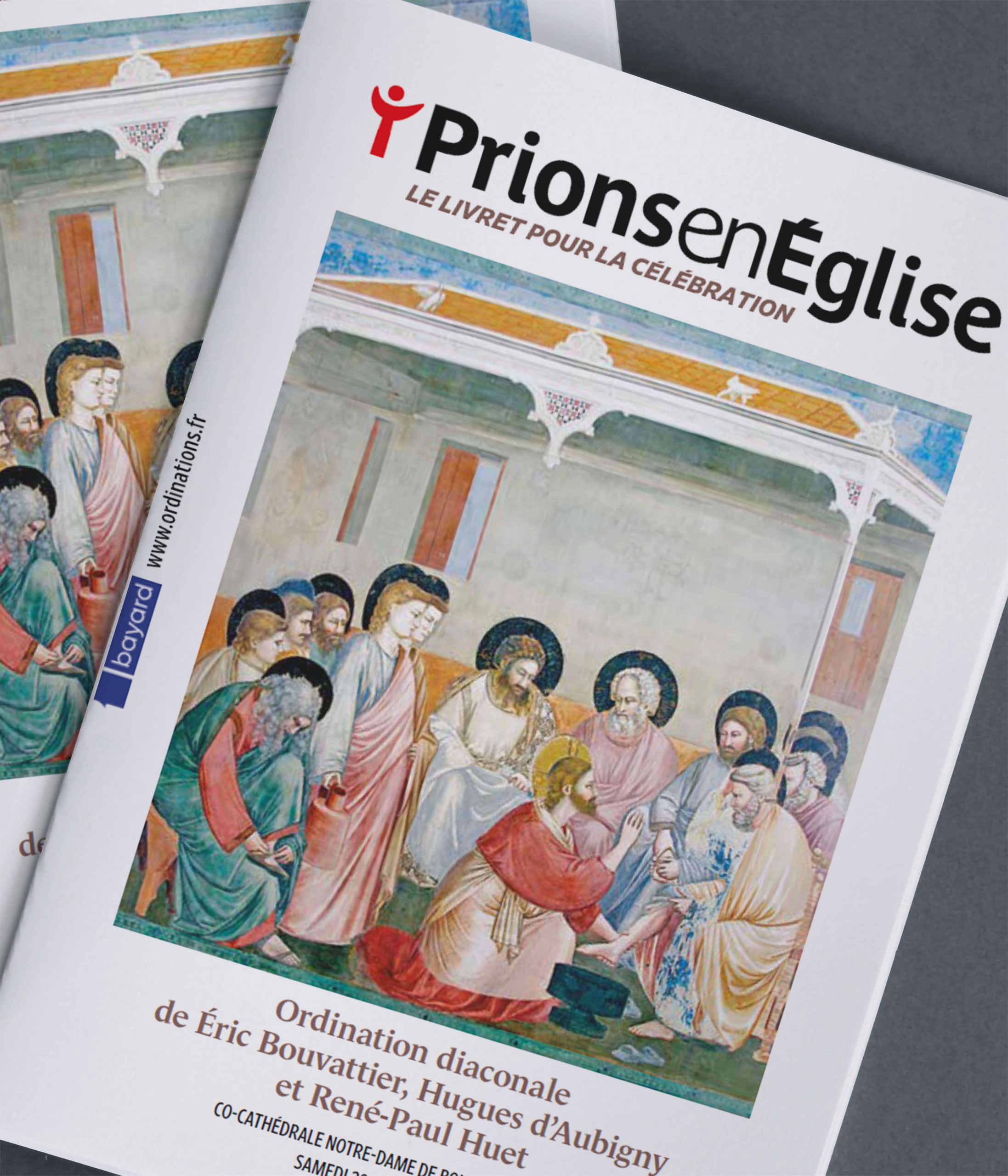 Ordination diaconale de Éric Bouvattier, Hugues d’Aubigny et René-Paul Huet