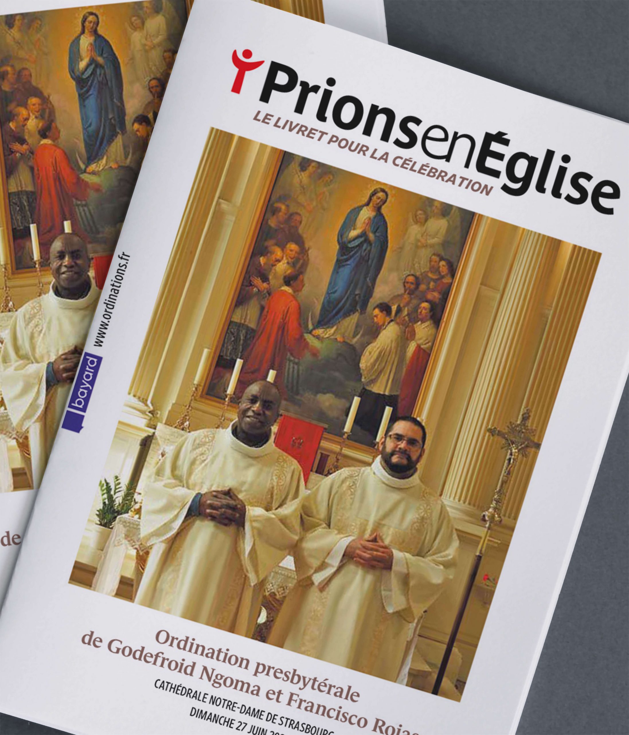 Ordination presbytérale de Godefroid Ngoma et Francisco Rojas