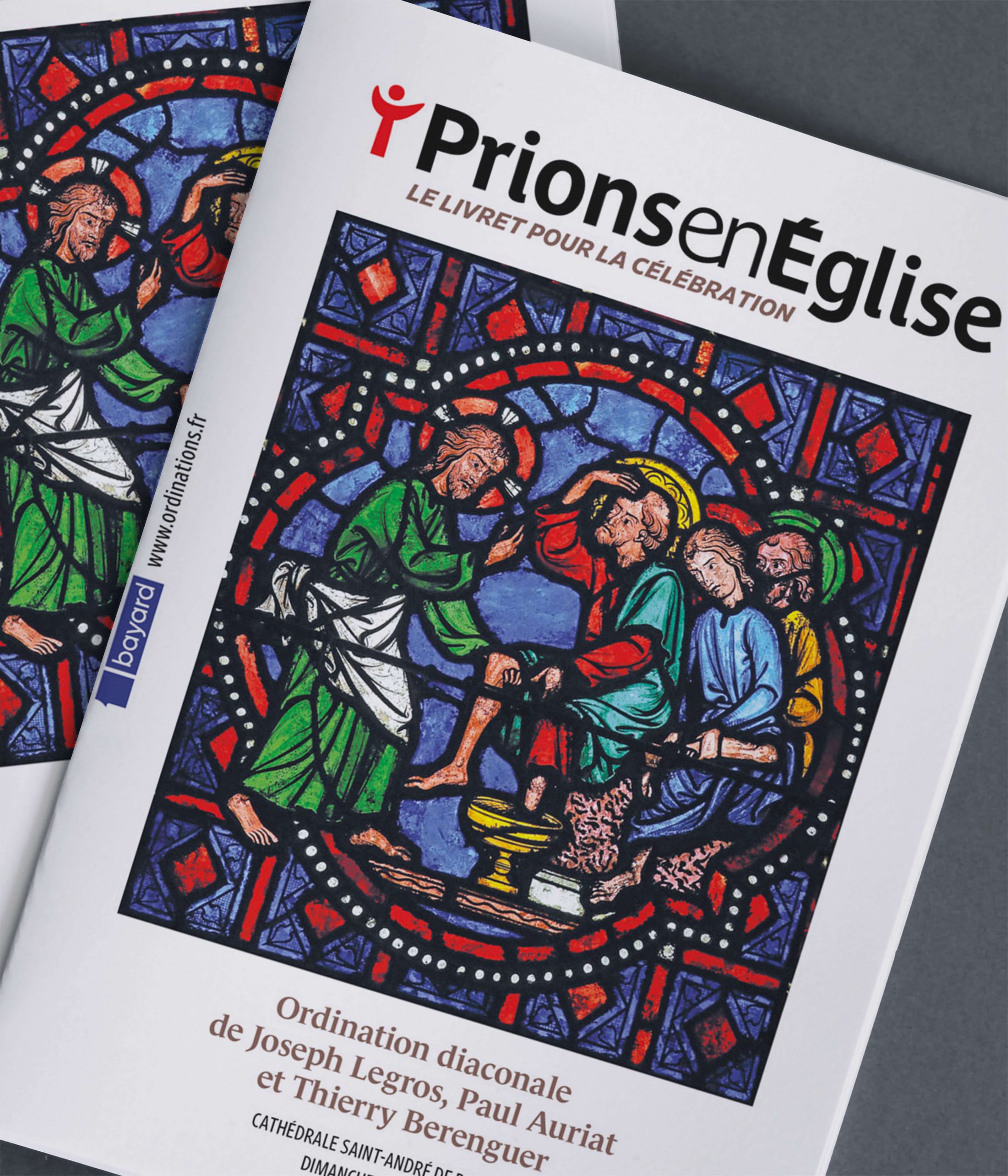 Ordination diaconale de Joseph Legros, Paul Auriat et Thierry Berenguer