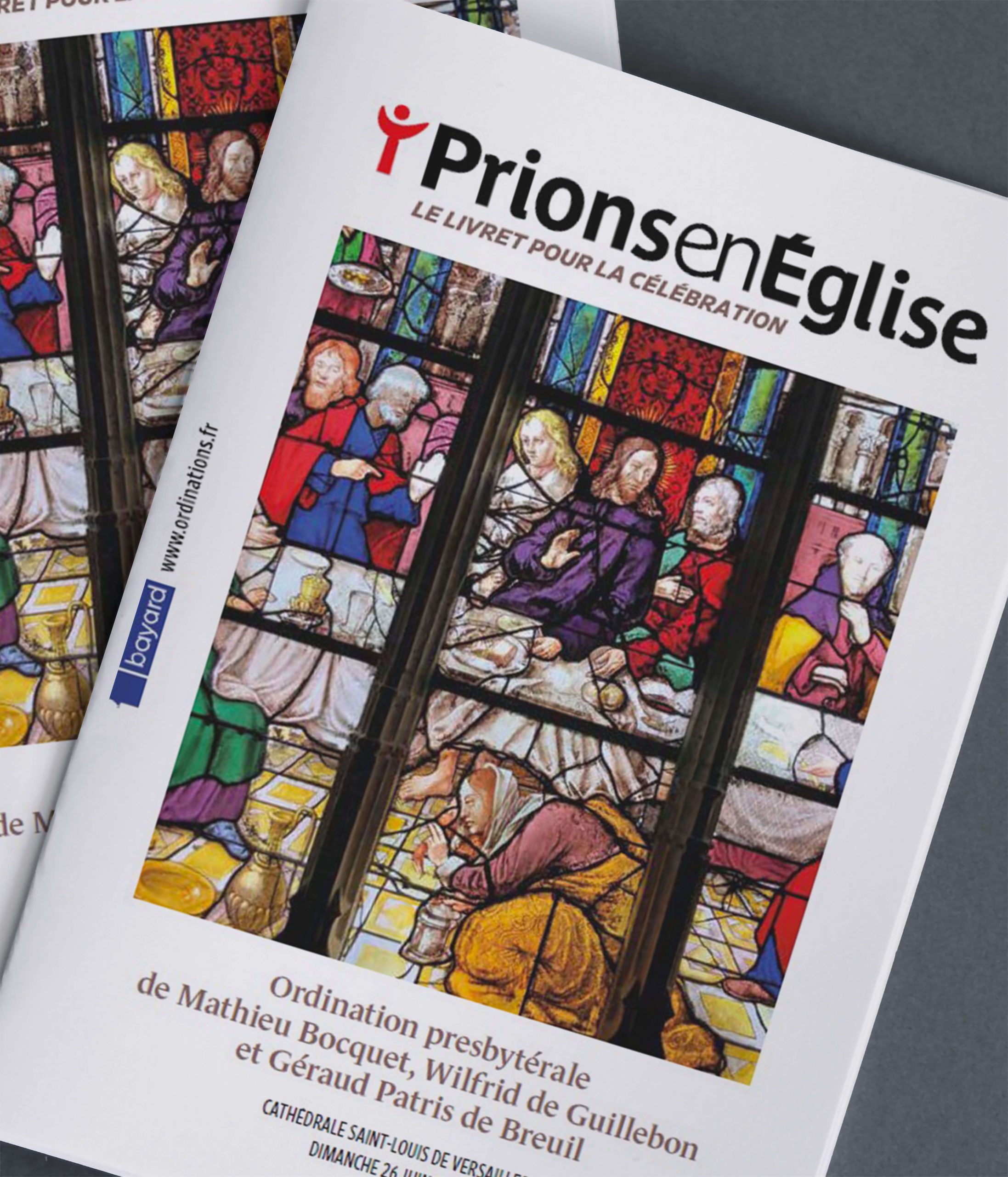 Ordination presbytérale de Mathieu Bocquet, Wilfrid de Guillebon et Géraud Patris de Breuil