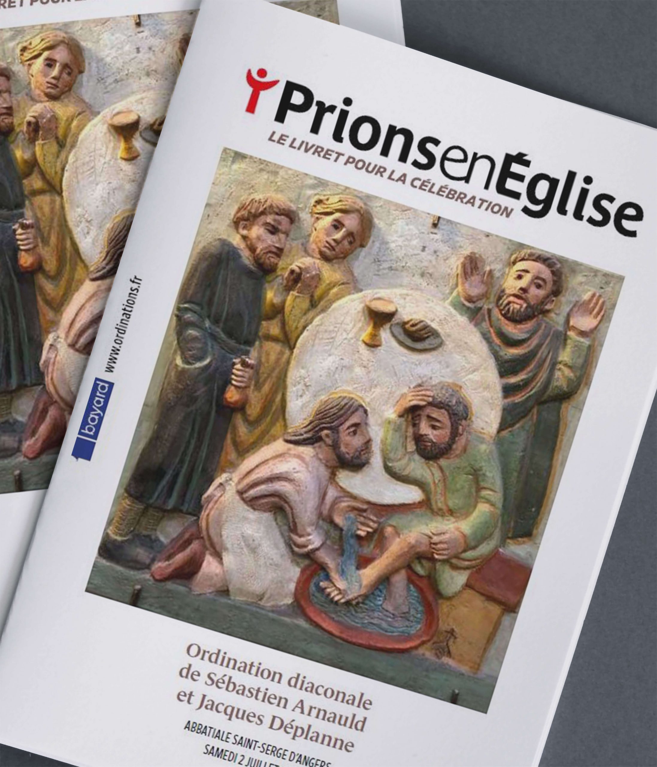 Ordination diaconale de Sébastien Arnauld et Jacques Déplanne